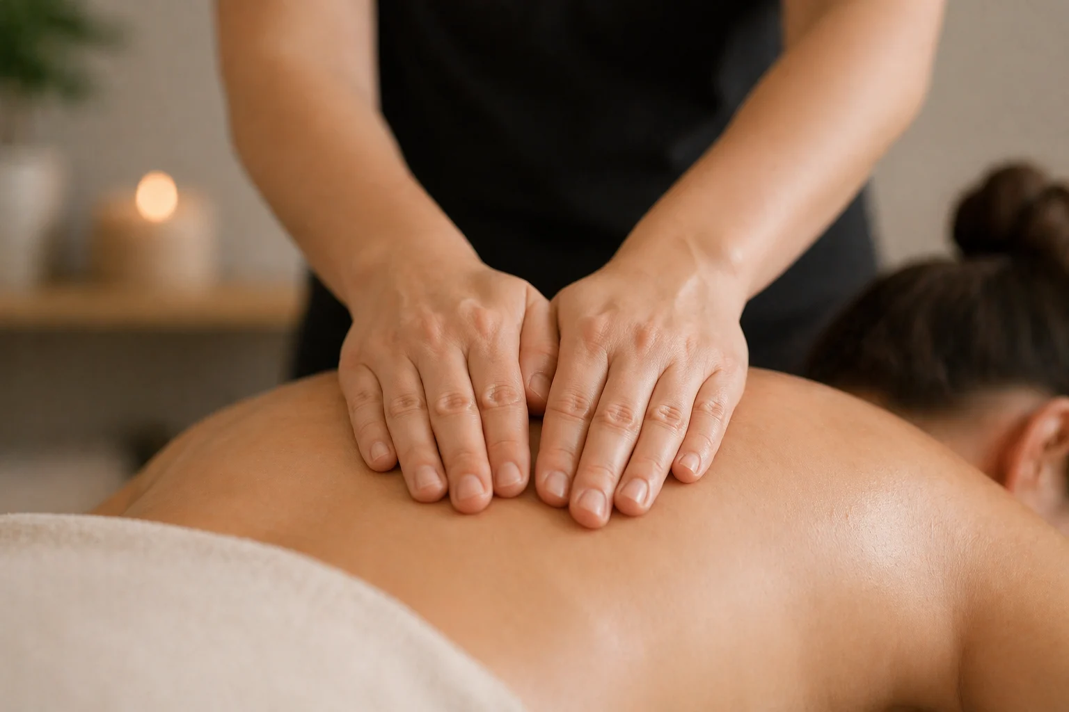 Massage training in Virginia Beach classroom